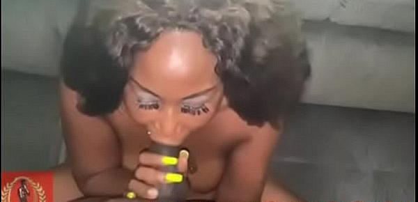  Jamaican Dancehall Queen Milf Doing Tricks On My Massive American Cock